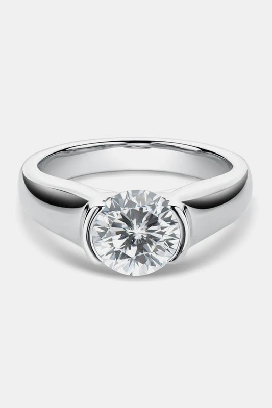 1.5 Carat Moissanite 925 Sterling Silver Ring - Merit Sell