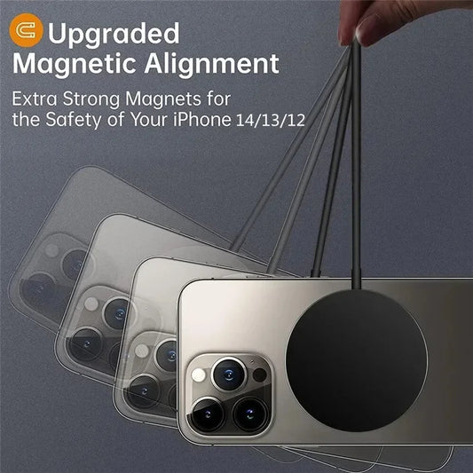 100W Magnetic Wireless Charger Pad Phone Chargers For iPhone 15 14 13 Pro Max Airpods Portable Macsafe PD Fast Charging Station - Merit Sell