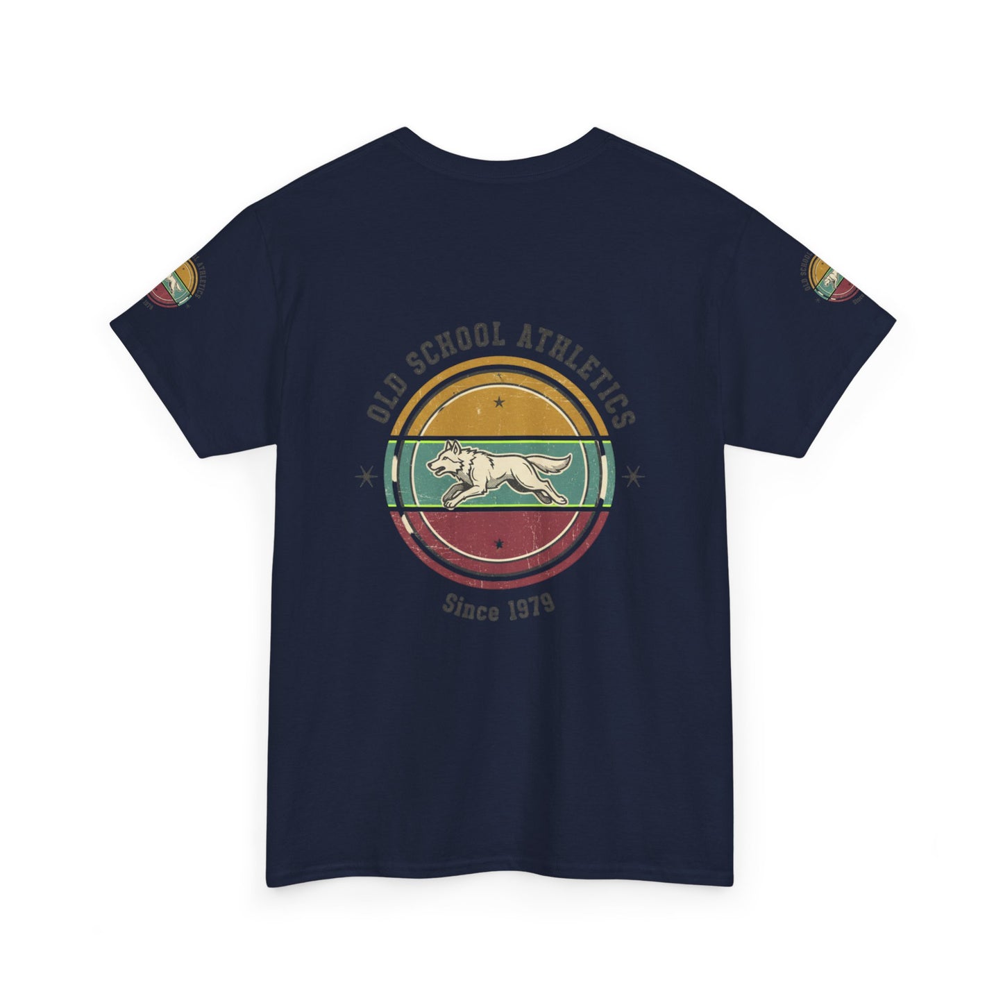 Old School Athletics Retro Running Tee — 'Since 1979' Vintage Track Shirt