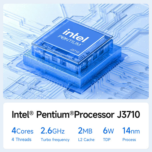 15.6 Inch Laptop J3710 8GB RAM 256GB SSD Windows 11 For Students And Business - Merit Sell