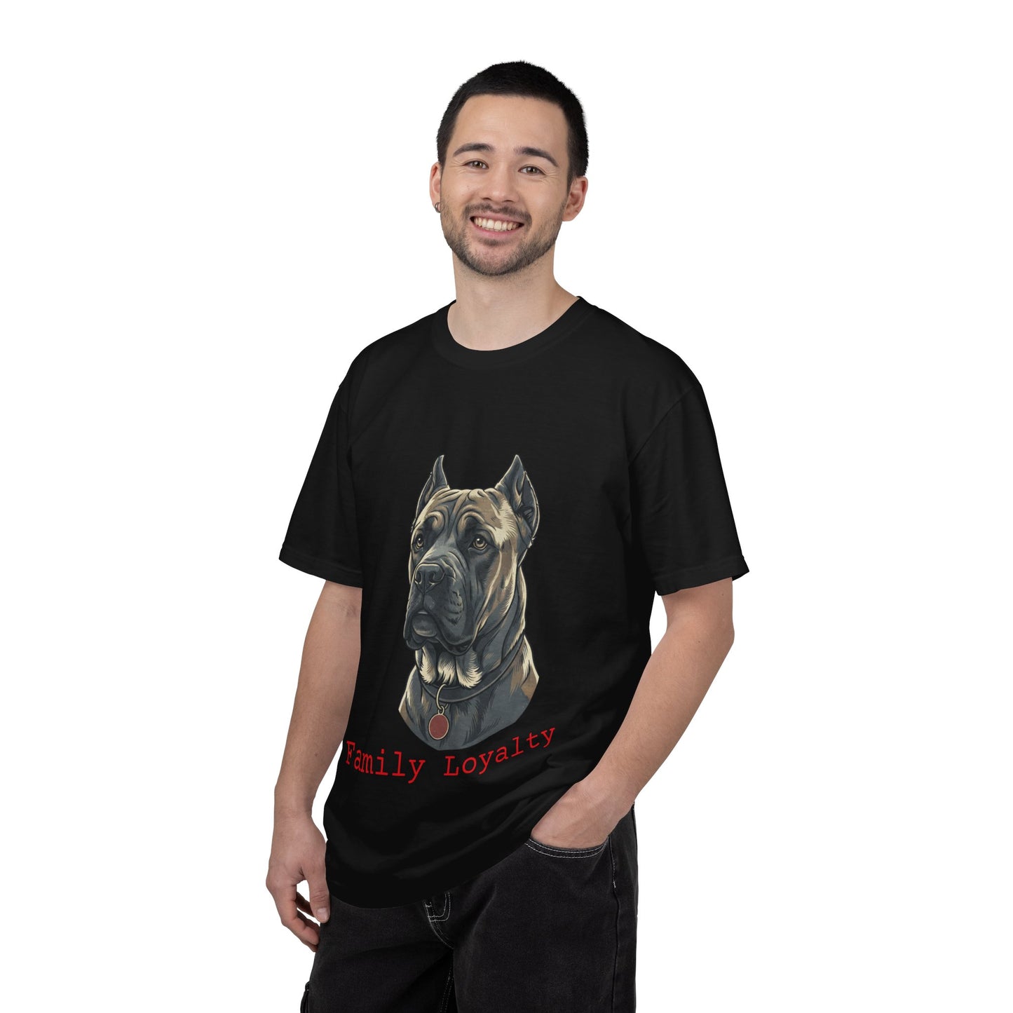 Cane Corso Illustration T-Shirt — Majestic Mastiff Portrait Tee