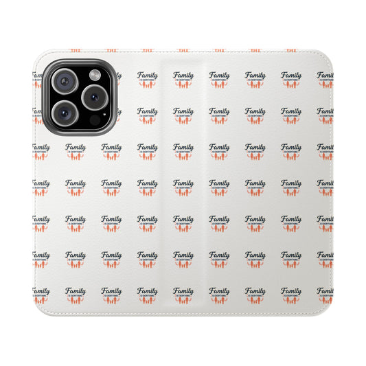 Family First Flip Phone Case — Wallet Flip Case with Card Slots