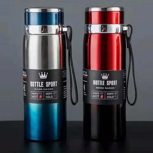 1L Thermal Water Bottle Keep Cold and Hot Water Bottle Thermos for Water Tea Coffee Vacuum Flasks Stainless Steel Thermos Bottle - Merit Sell
