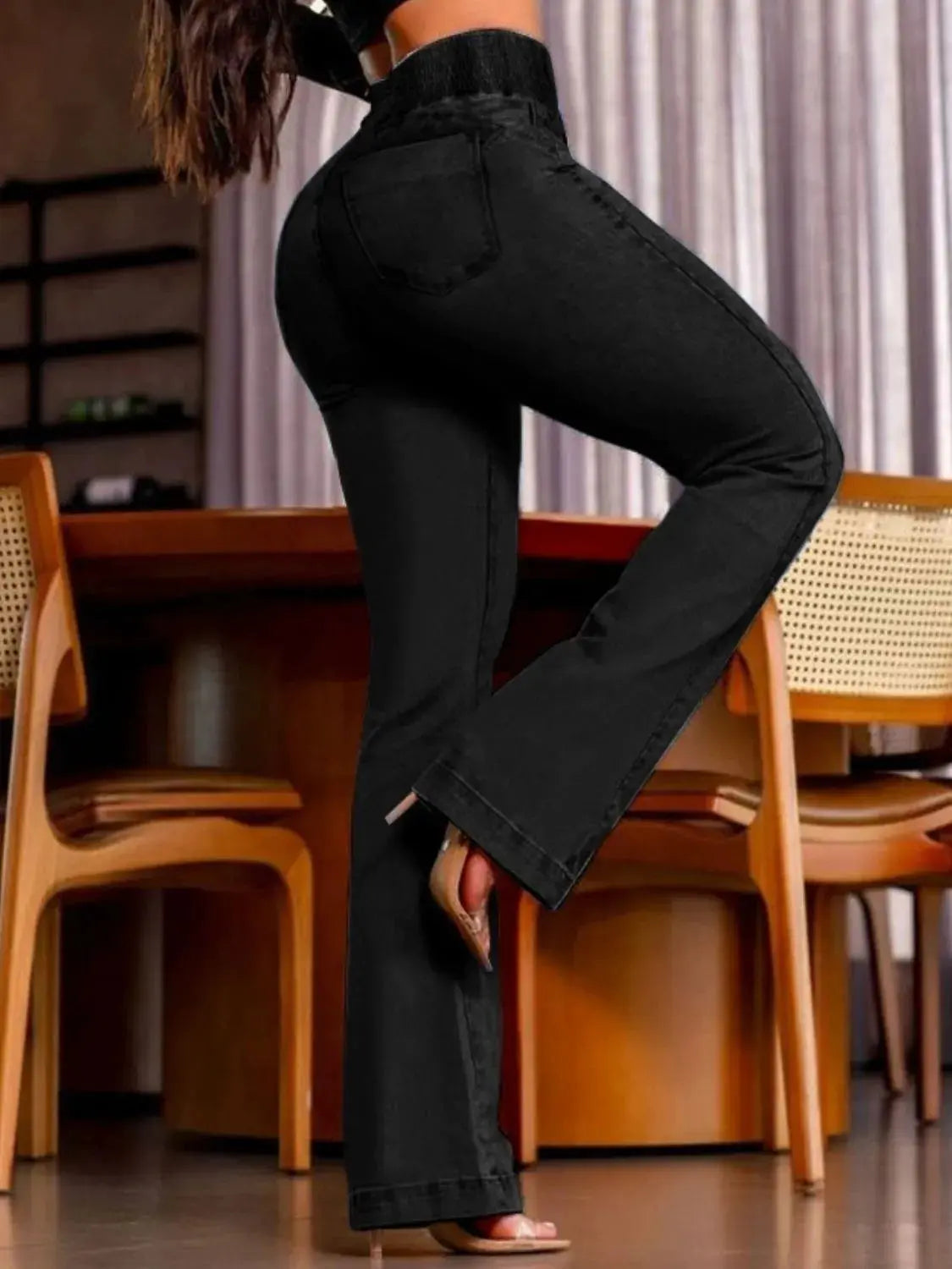 High Rise Bootcut Jeans - Merit Sell