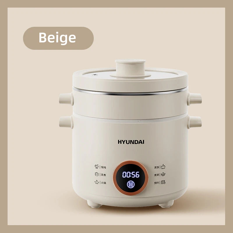 2.0L Rice Cooker Multifunctional Household Porridge Cooking Rice Cooker With Steamer Double Layer Non-Stick Electric Cooker 220V - Merit Sell