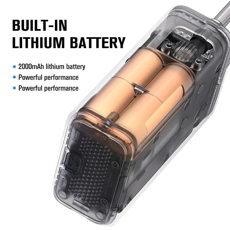 2025 New Xiaomi Mijia Inflatable treasur Air Compressor 2D 2000mAh Portable Inflator Air Pump 2D For Bicycle Car Motorcycle Ball - Merit Sell