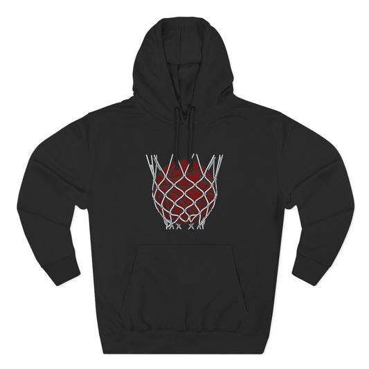 Basketball Hoodie — "Fast Break? More Like Slow Crawl" Graphic Fleece Hoodie - Merit Sell
