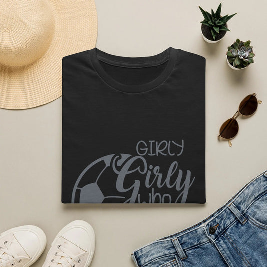 Soccer Girly Who Knows Football T-Shirt - Merit Sell