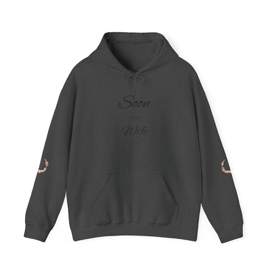 Soon To Be Wife Hoodie — Floral Bridal Engagement Sweatshirt - Merit Sell