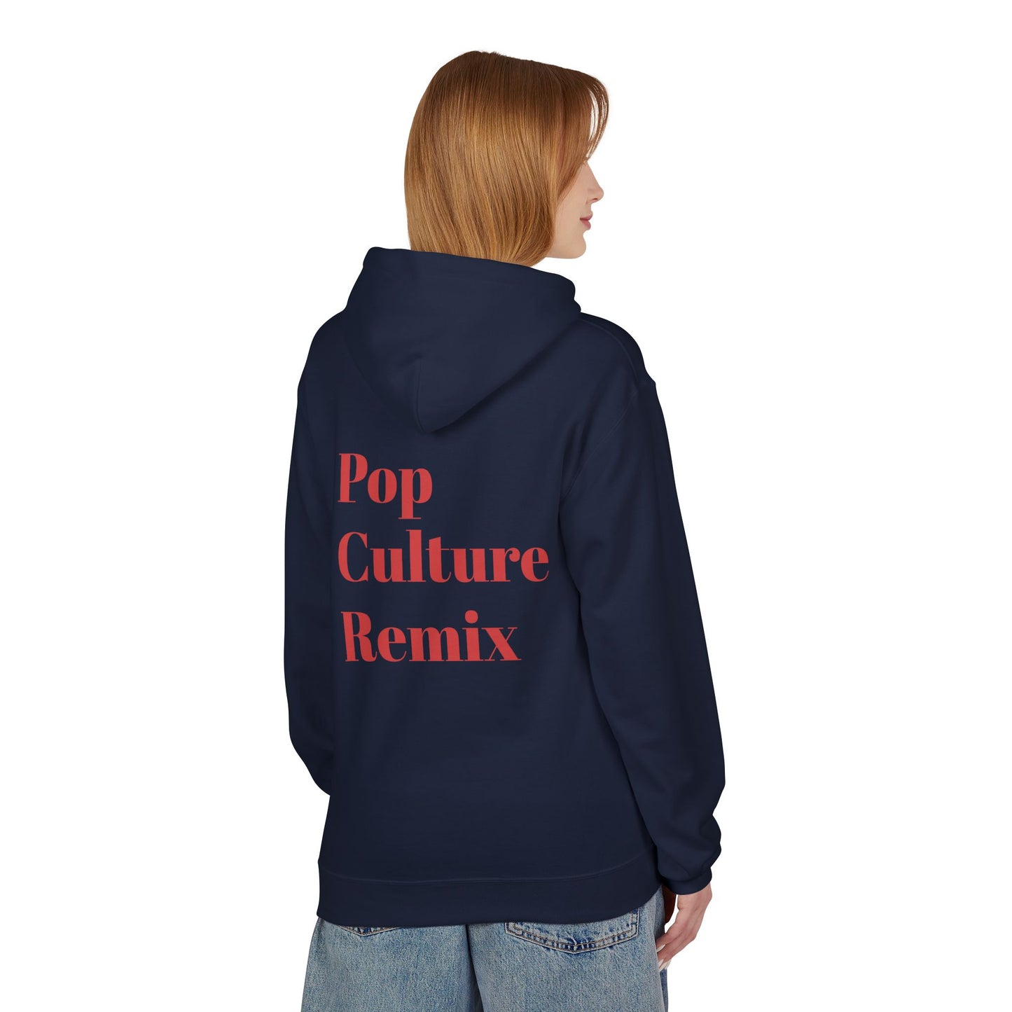 Pop Culture Remix Hoodie - Retro Neon Graphic Pullover