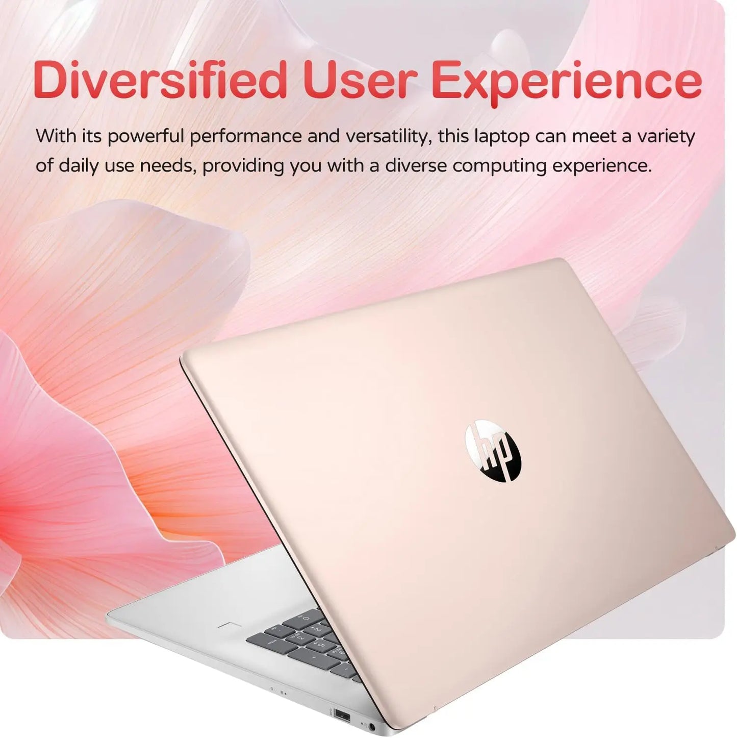 HP 17T 17.3" HD Business Laptop,Intel Core i5-1334U,64GB RAM,2TB SSD,Fingerprint,Backlit Keyboard,Wi-Fi 6,Windows 11 Home