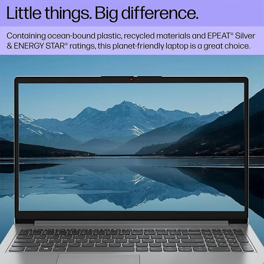 Lenovo Ideapad 1i 15.6" Business Laptop, Intel Celeron N4500, Up to 20GB RAM, 128GB eMMC+1TB PCIe SSD, WiFi 6, 1-Year Office 365 - Merit Sell