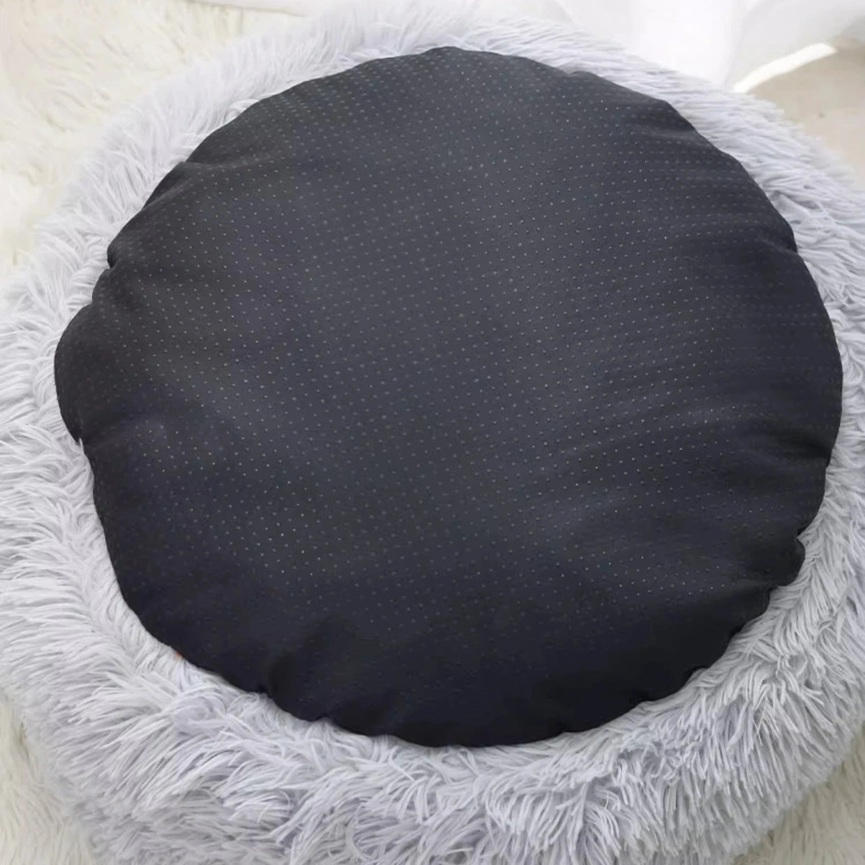 Autumn And Winter Soft Plush Pet Bed And Pet Bed Winter Warm And Cold Plush Comforter Nest Shell Cat Nest Semi-enclosed Cat Nest - Merit Sell