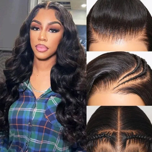 Body Wave Human Hair Wigs 13X6 Hd Lace Frontal Wig 250 Density 40 Inch Lace Front Human Hair Wigs Brazilian Wigs For Black Women - Merit Sell