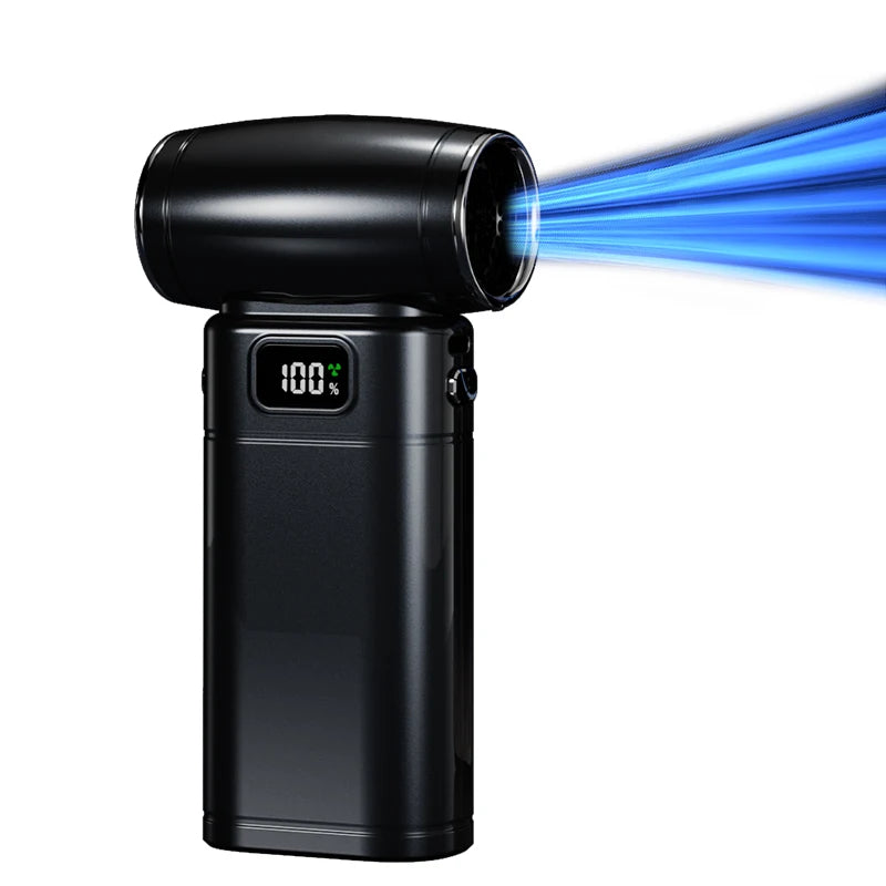 Booster JetFan Power Air Blower Portable Cordless Computer Keyboard Cleaner Brushless Strong Turbo Fan Air Duster - Merit Sell