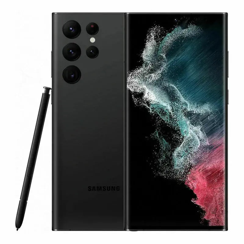 C Samsung Galaxy S22 Ultra 5G S908U S22U 6.8" ROM 128GB/256/512GB RAM 8GB/12GB Snapdragon 8 NFC S Pen Unlocked Smart Cell Phone - Merit Sell
