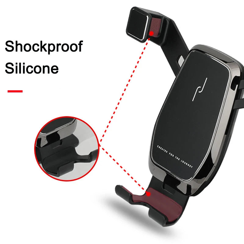 Car Mobile Phone Holder Air Vent Clip Mount Phone Holder for MG HS Accessories 2018 2019 2020 2021 - Merit Sell