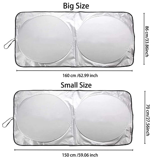 Car Windshield Sun Shade Front Window Sunshade For BMW For Mercedes Benz For Audi For All Cars - Merit Sell