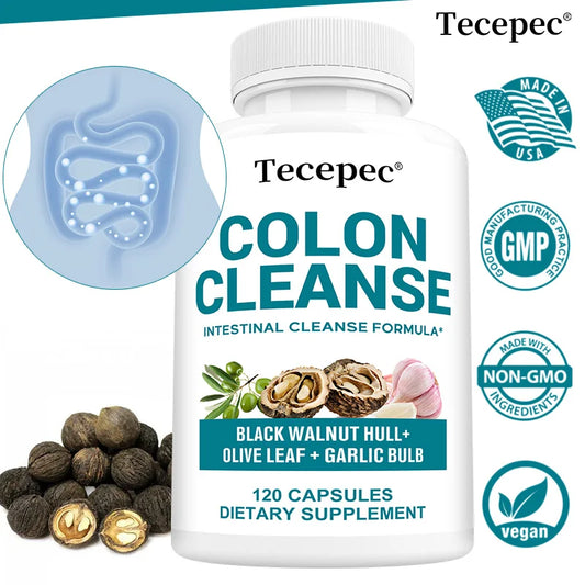 Colon Cleansing Capsules - Cleansing, Detoxification, Balance Digestion and Intestinal Health, Healthy Digestion, Metabolism - Merit Sell