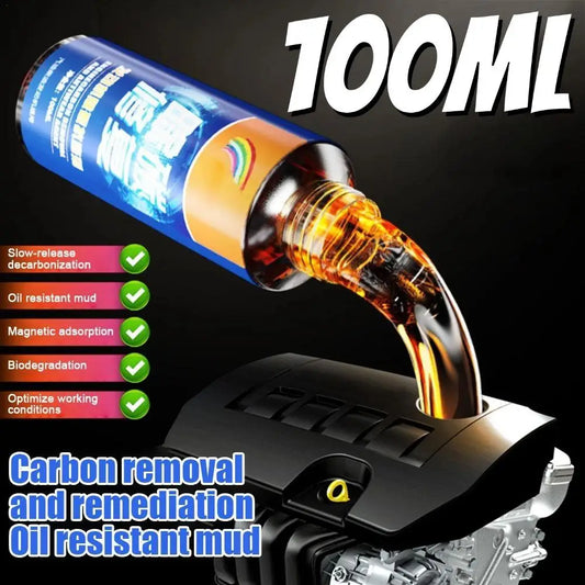 Engine Carbon Removal Repair Agent Highly Effective Engine Anti-Wear Protectant Engine Oil Noise Reduction And Anti-Shaking - Merit Sell