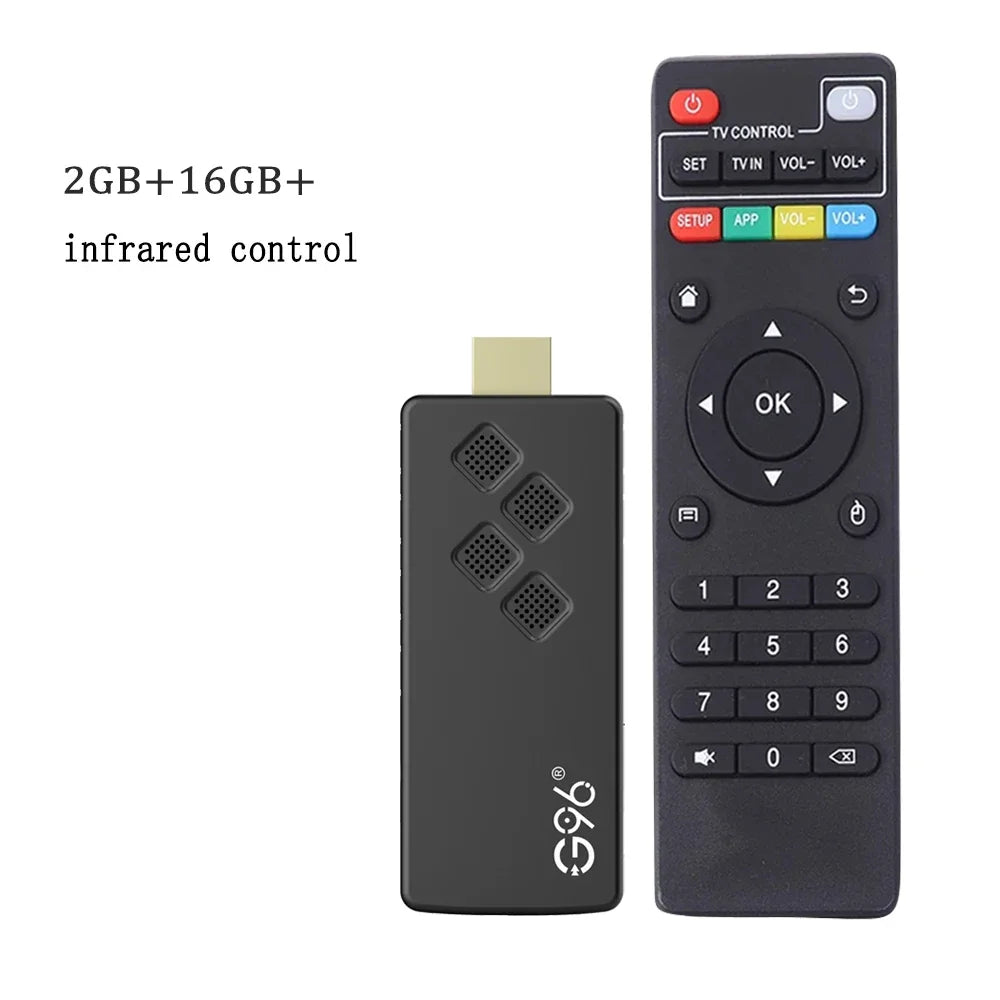 Global Version Android13 AllwinnerH313 Smart TV Stick Netflix IATV 4K HDR10+ Dual 2.4G5GWifi Youtube Streaming Media Player Q2 - Merit Sell
