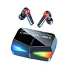 M28 9D Gaming Headset Wireless Earphones In-ear Earbuds Tws Earbuds Lights Shocking Headphones New Arrival M28 Power Bank 2024