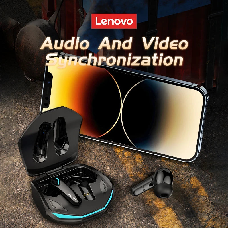 Original Lenovo GM2 Pro 5.3 Earphone BT Wireless Earbuds Low Latency Headphones HD Call Dual Mode Gaming Headset With Mic