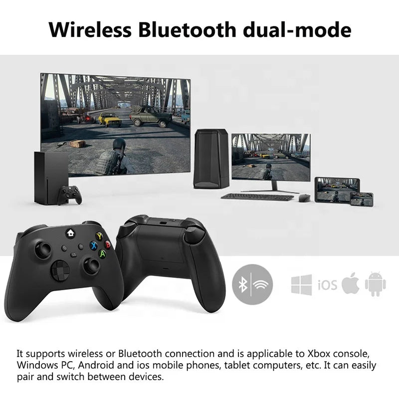 New Wireless Controller BT Video Gamepad Joysticks Vibration Game Controllers for XBOX Series S X for Windows PC
