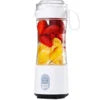 4000mAH 240W USB C RECAHRGE Portable Blender 350ml Spout Drink STRAP MINI SMOOTHIES JUICER 6PCS BLADES POWER BLENDER