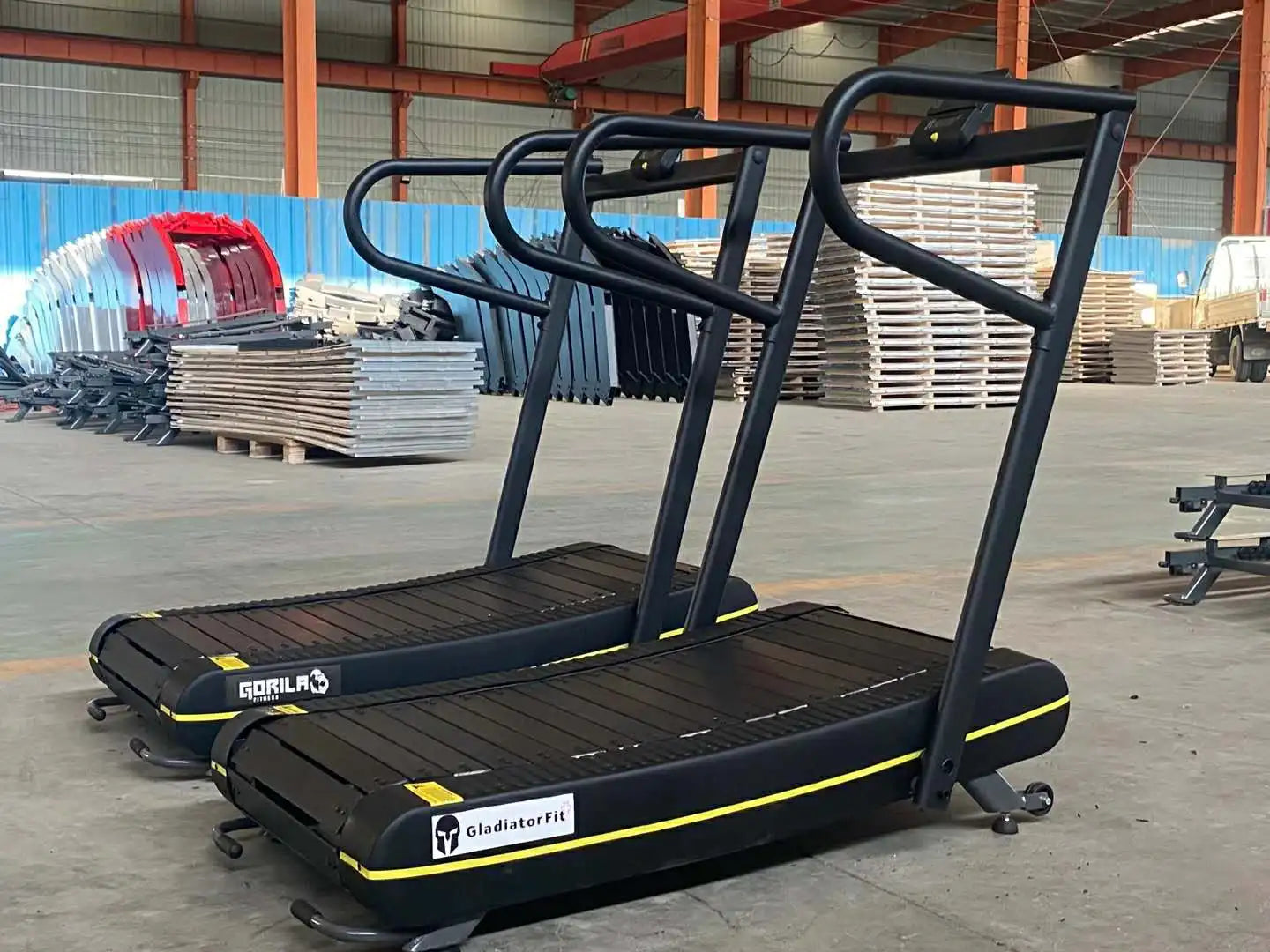SRJOIN-Powerful Commercial Powerless treadmill, Silent, Private Education Studio, Household Curved Arc, Gym
