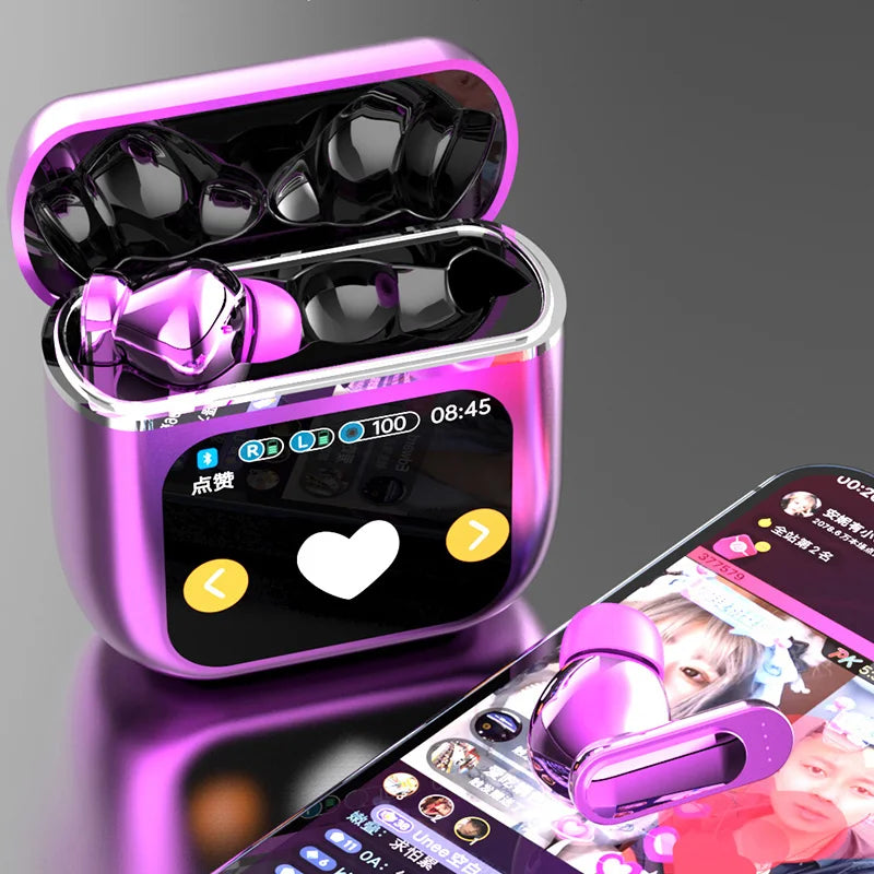 ANC Sports 5.4 Earbuds SE60 Wireless Earphones 9D Sound in Ear Waterproof Headphones Gaming Headset With Mic for Phone
