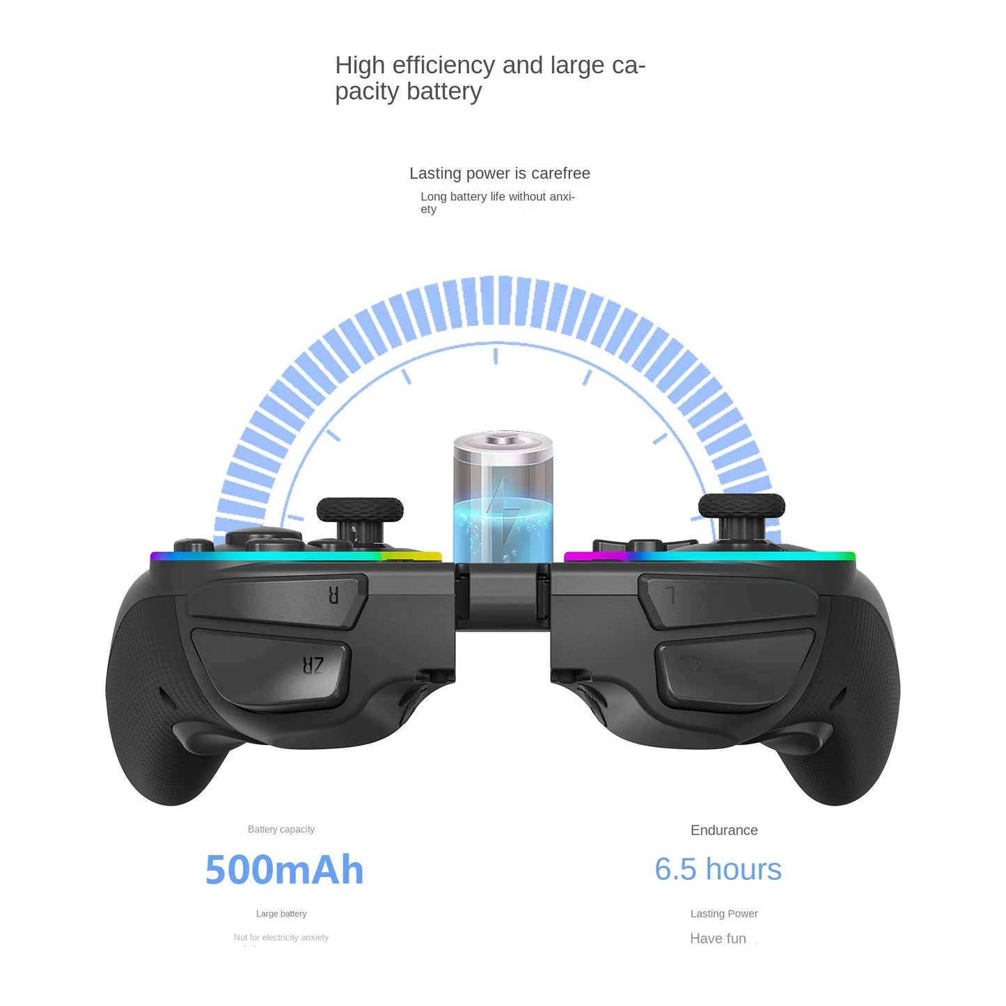 Mechanical Button Switch Gamepad Retro Luminous Coated Hall Rocker Joy Stick Retro Style Luminous Joysticks Game Controllers