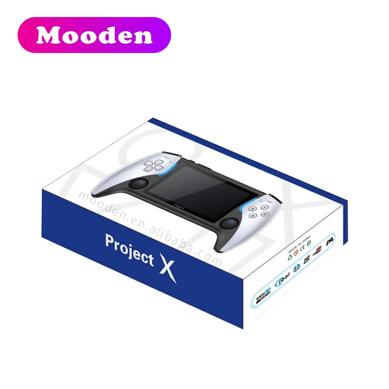 J Project X Handheld Game Player 4.3 Inch Screen Retro Classic Video Gaming Console for PS1 for Kids Gift