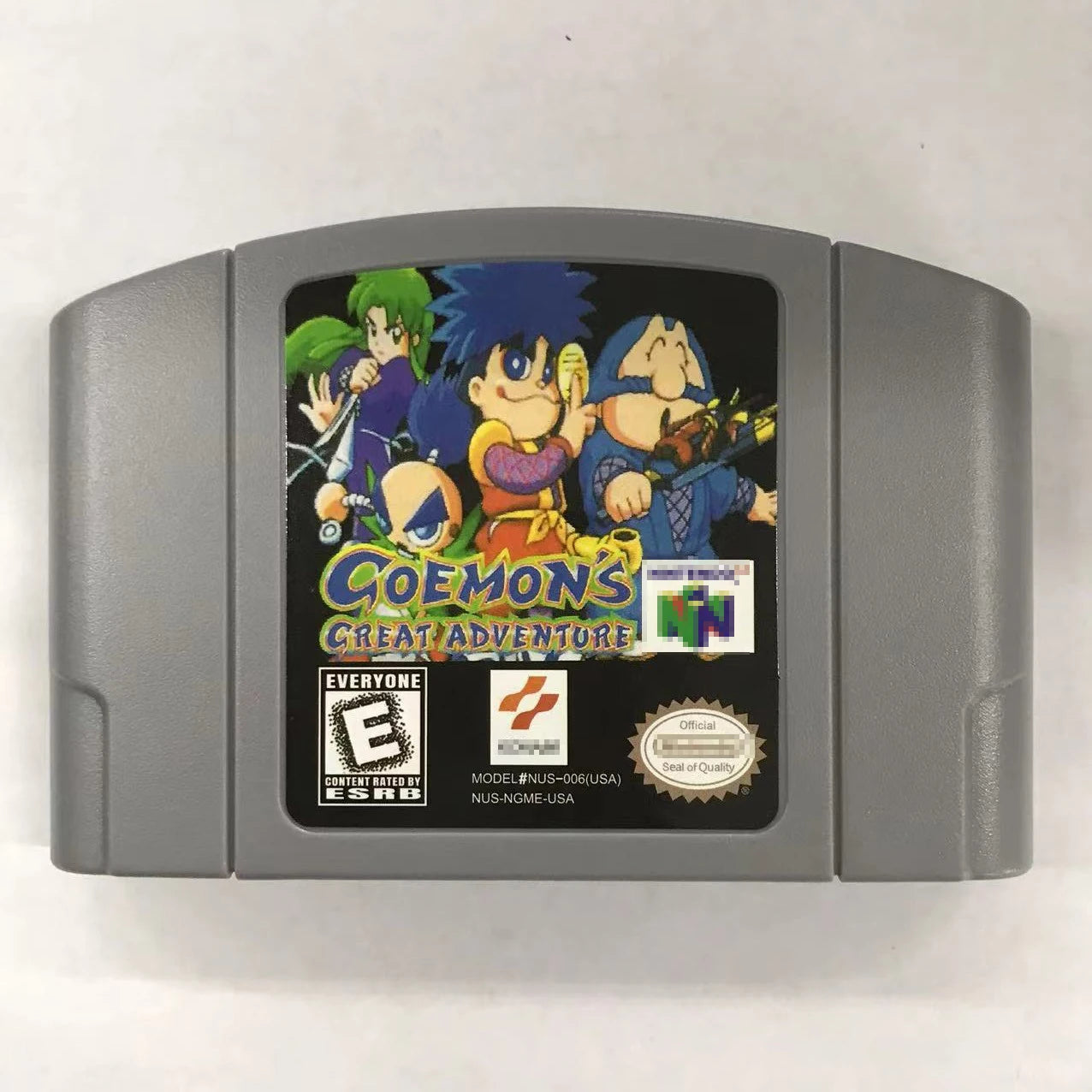 Goemon's Great Adventure N64 Game Card US/NTSC Version Retro Video 64 Bit Games Cartridges