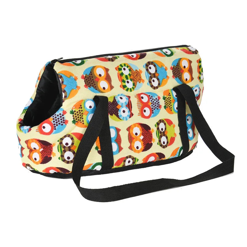 Pet Dog Bag Soft-Sided Interior Pad Carrier Tote for Dogs Cats Puppy Shoulder Backpack Outdoor Travel Pets Handbag Bulldog Teddy