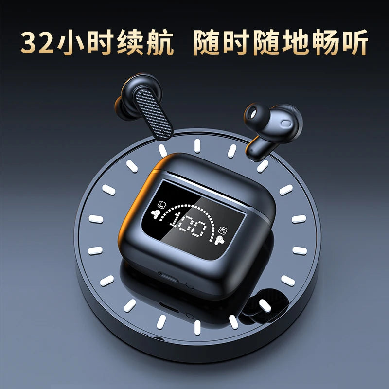 YW05 Ecouteur Wireless BT Headphones Smart Touch Screen Earbuds Noise Cancelling Earphones Sports Gaming Headset V8