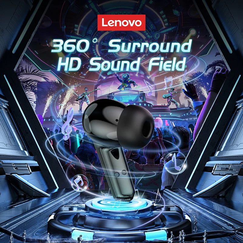 Original Lenovo GM2 Pro 5.3 Earphone BT Wireless Earbuds Low Latency Headphones HD Call Dual Mode Gaming Headset With Mic