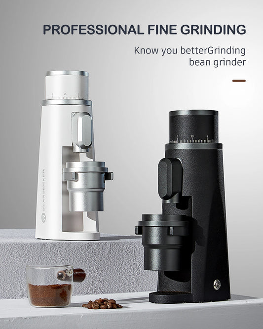 Merit Sell Electric Coffee Grinder with Titanium Burrs - Merit Sell