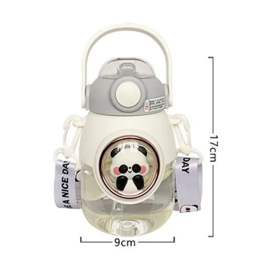 Merit Sell Kids Water Bottle with Straw Cute Animal Design - Merit Sell