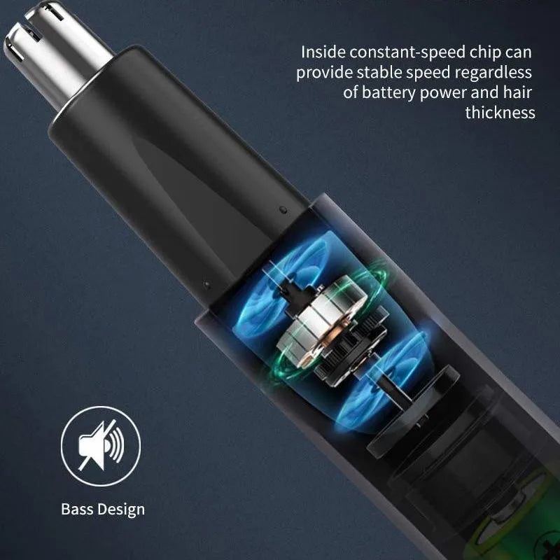 Mijia Electric Ear Nose Hair Trimmer for Men Women 3 in 1 Hair Clipper Shaver Painless Sideburns Eyebrows Beard Trimmer