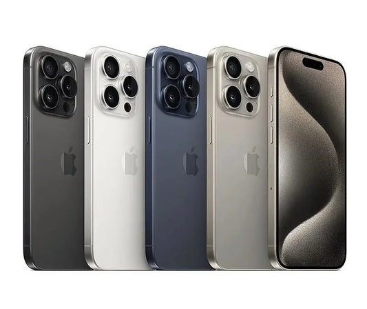 Original iPhone 15 Pro Max 256/512GB 1TB ROM Only eSIM / Physical SIM Card 8GB RAM 6.7" OLED NFC A16 Unlocked 5G Cell Phone - Merit Sell