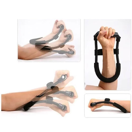 Power Wrists and Strength Exerciser Forearm Strengthener Adjustable Hand Grips Fitness Workout Arm Training Equipment - Merit Sell