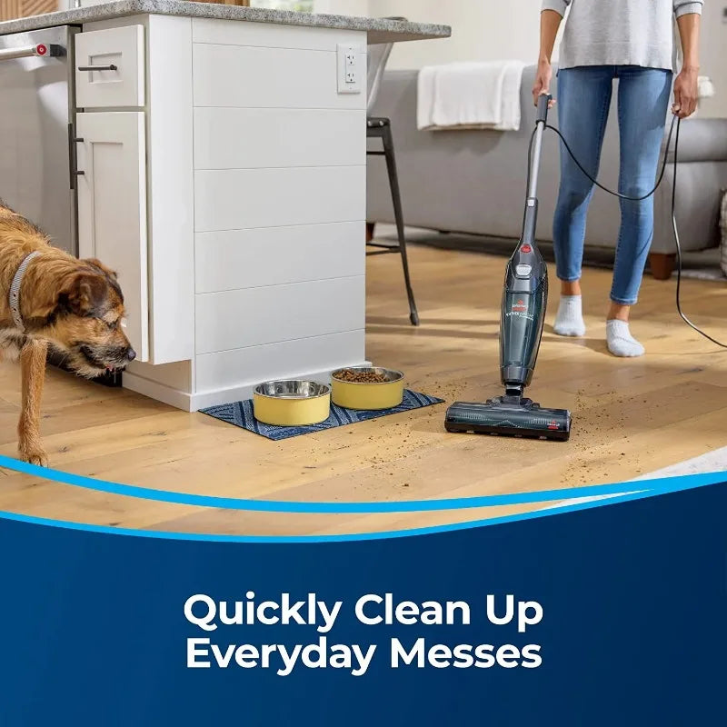 BISSELL 3-in-1 Turbo Lightweight Stick Vacuum, 2610 (Black)