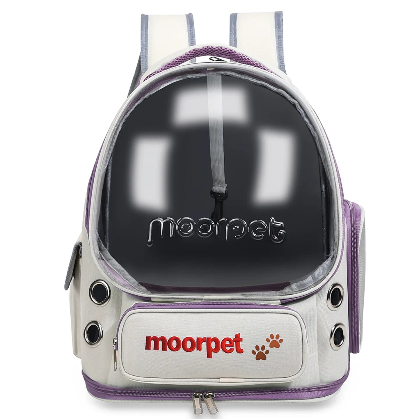 Universal Portable Transparent Large Capacity Breathable Backpack Pet Bag for Dogs And Cats Mobile Pet Carrier