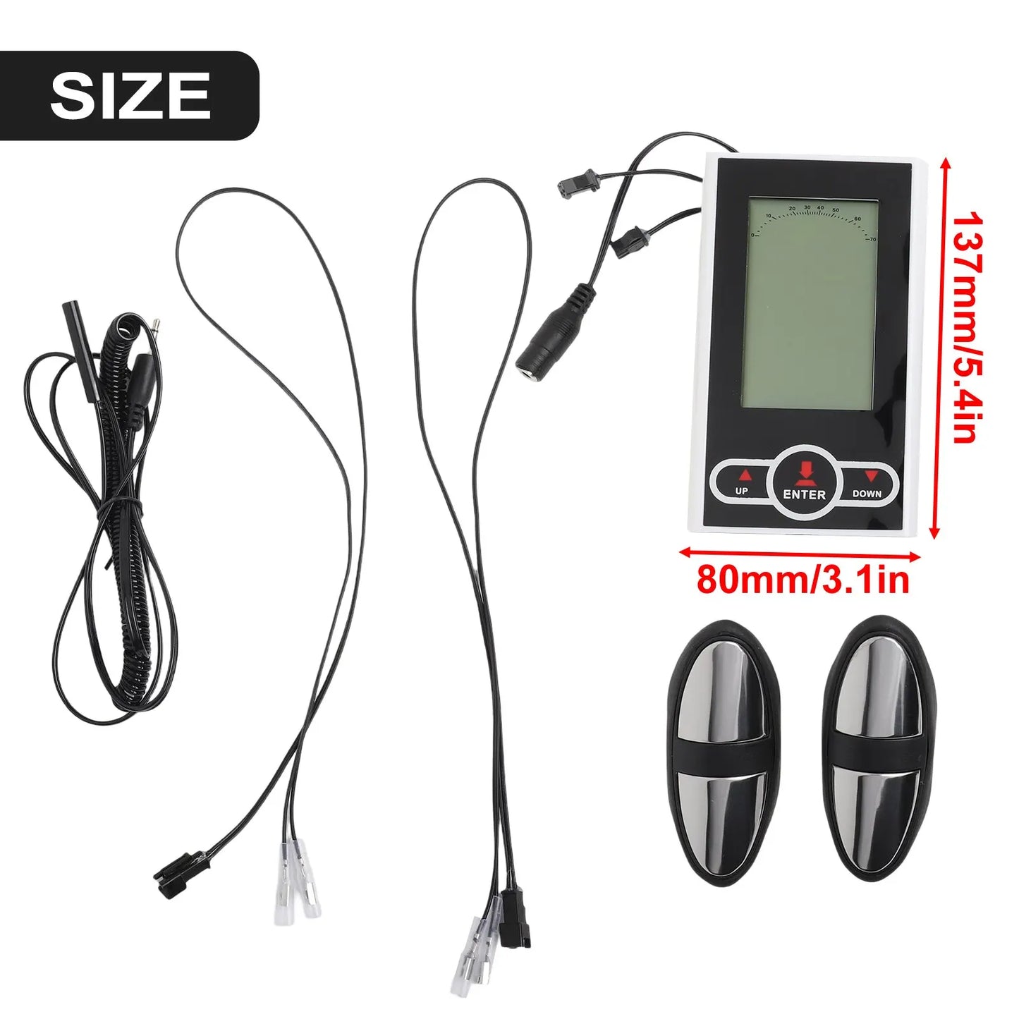 Exercise Bike Monitor Speedometer Stationary Bike Elliptical Trainer Display Gym Fitness Equipment Accessories