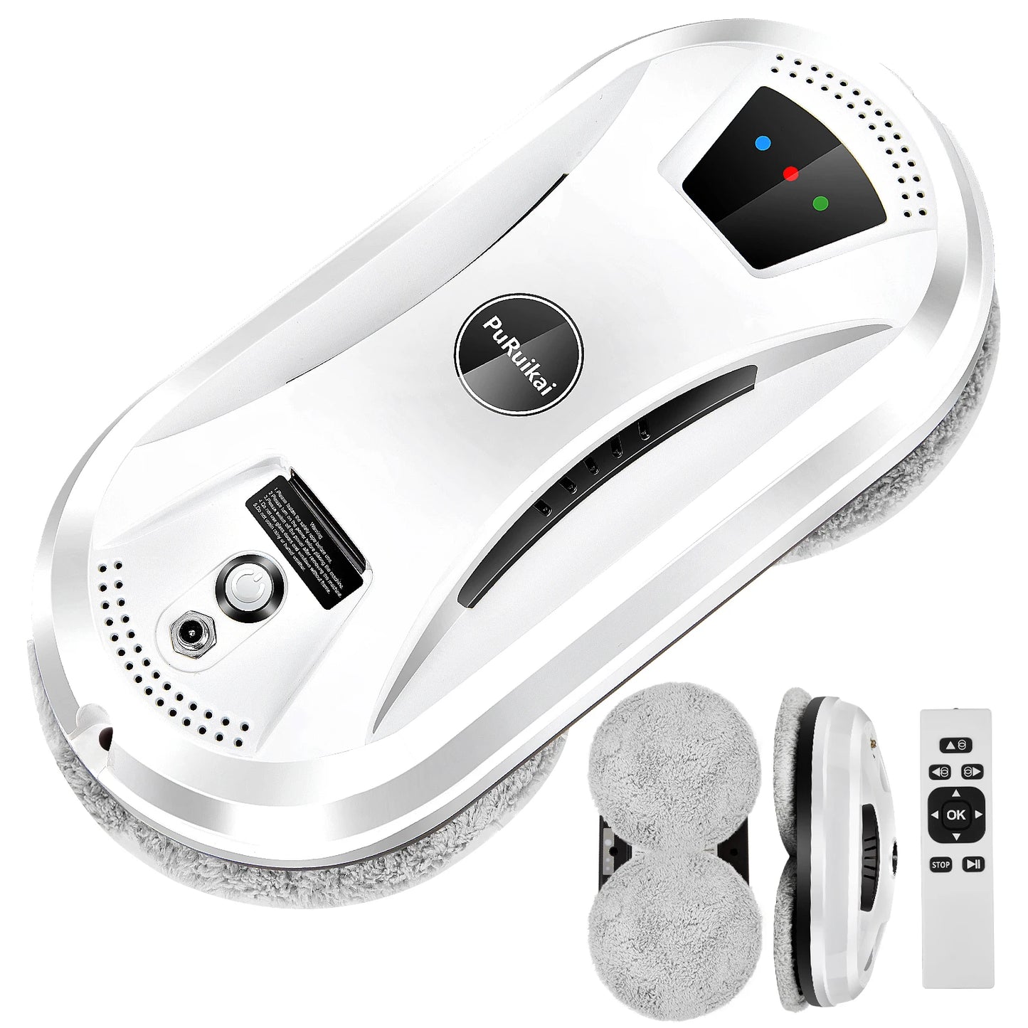 PuRuiKai Ultra thin Robot vacuum cleaner window cleaning robot window electric glass limpiacristales remote control for home - Merit Sell