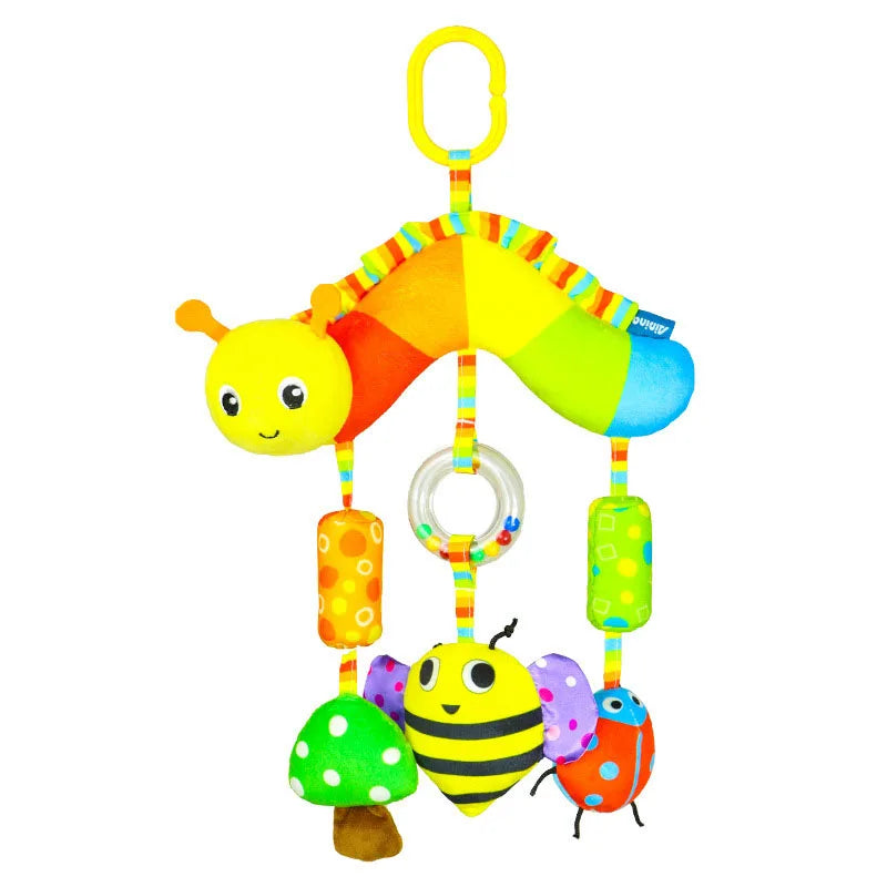 Car Seat Toys for Baby Infant Activity Center Carseat Toys Baby Crib Stroller Hanging Rattles Toys Baby Sensory Toys 0 12 Months
