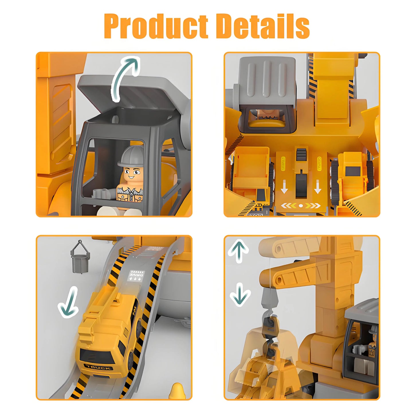 Kids Engineering Vehicle Electric Drill Tool Screw Toys Nut Disassembly Children Educational Assembled Sets For Boys Gift - Merit Sell