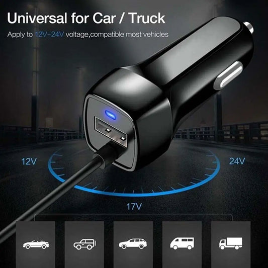 Car Charger USB Quick Charger 3.0 Auto Charger Mobile Phone Micro Type C Fast Cable For Huawei For IPhone Android Chargers Tools - Merit Sell