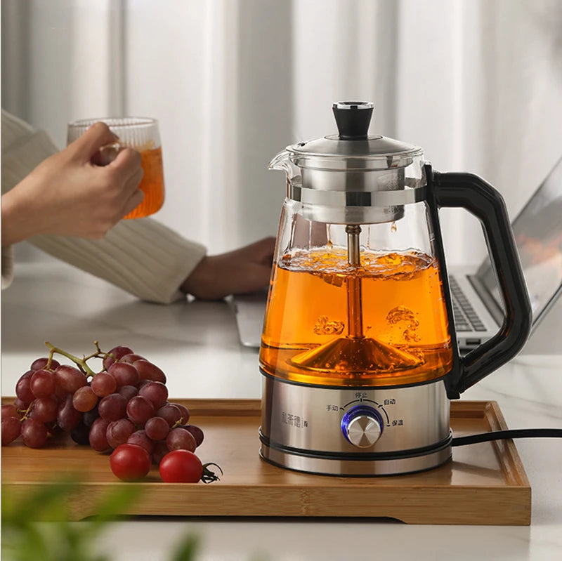 110V 220V Electric Kettle Automatic Steam Spray Teapot Multifunctional Glass Health Pot Thermo Pot Household Boil Water Kettle